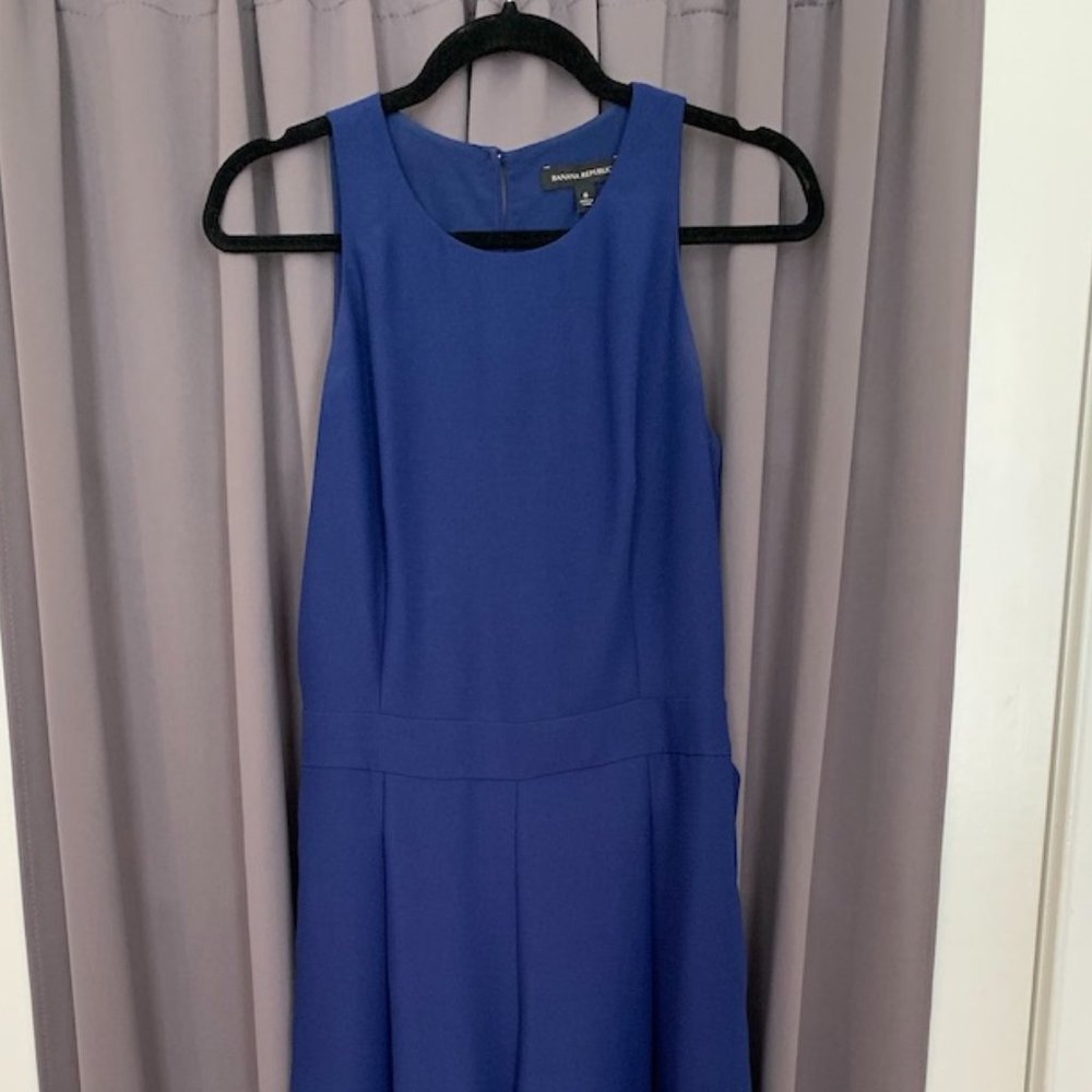 Banana Republic Blue Jumpsuit